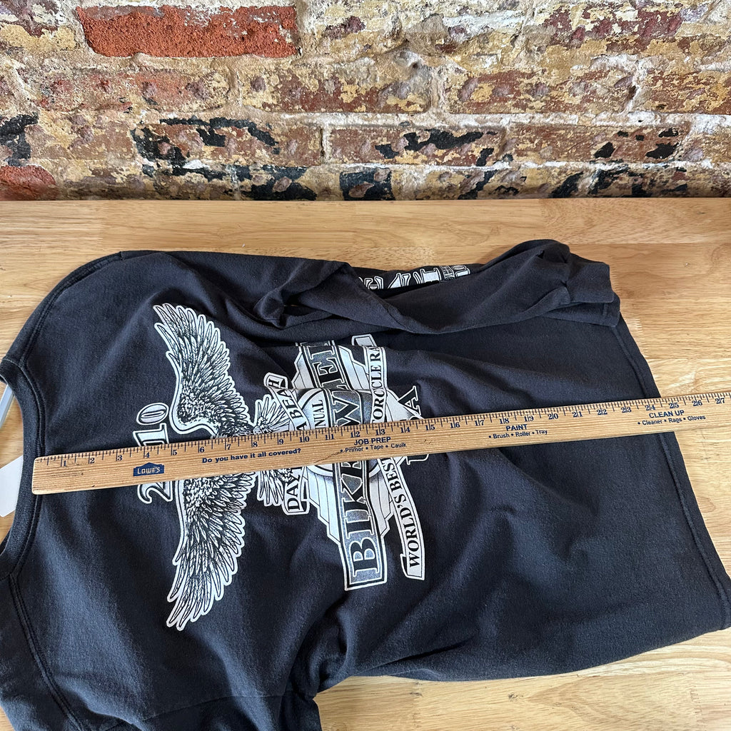 Daytona Large Black L/S T-Shirt