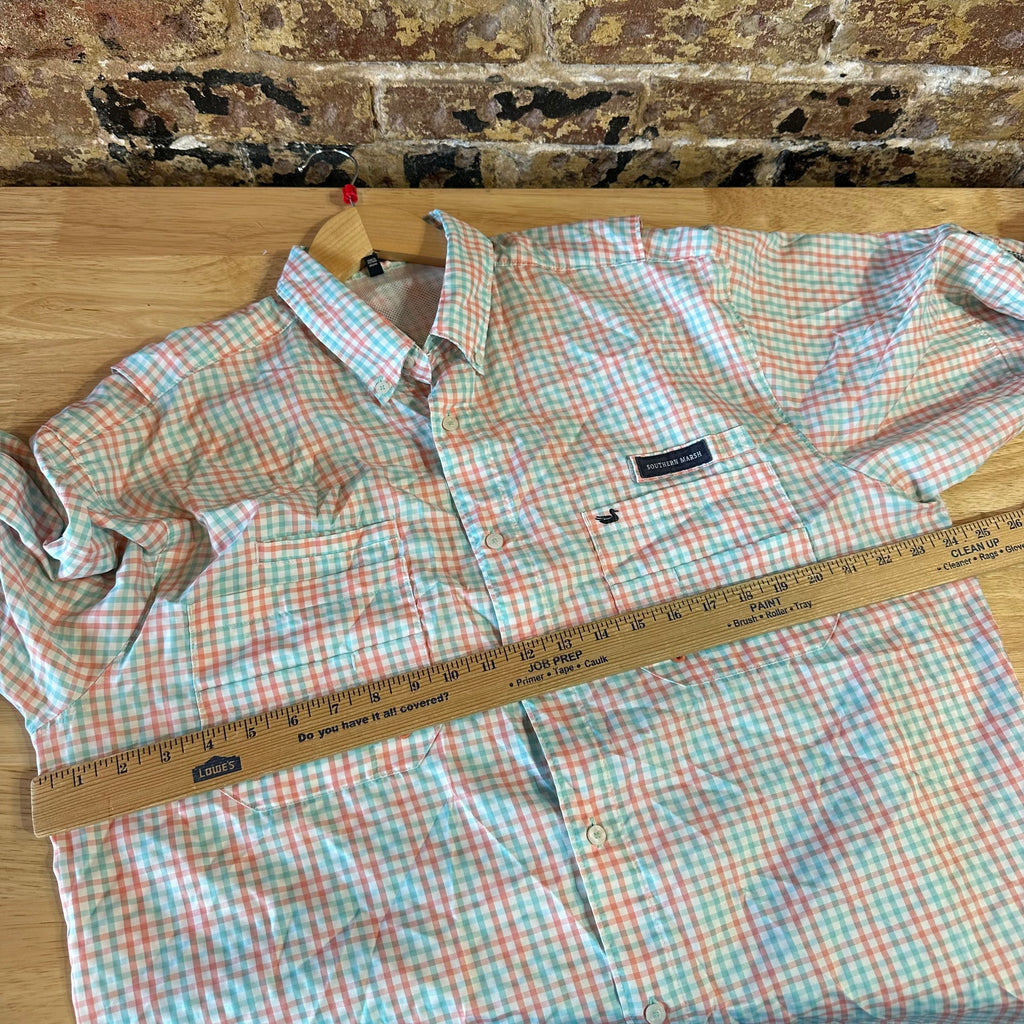 Southern Marsh Shirt Mens Large Long Sleeve Outdoor Button Up Vented