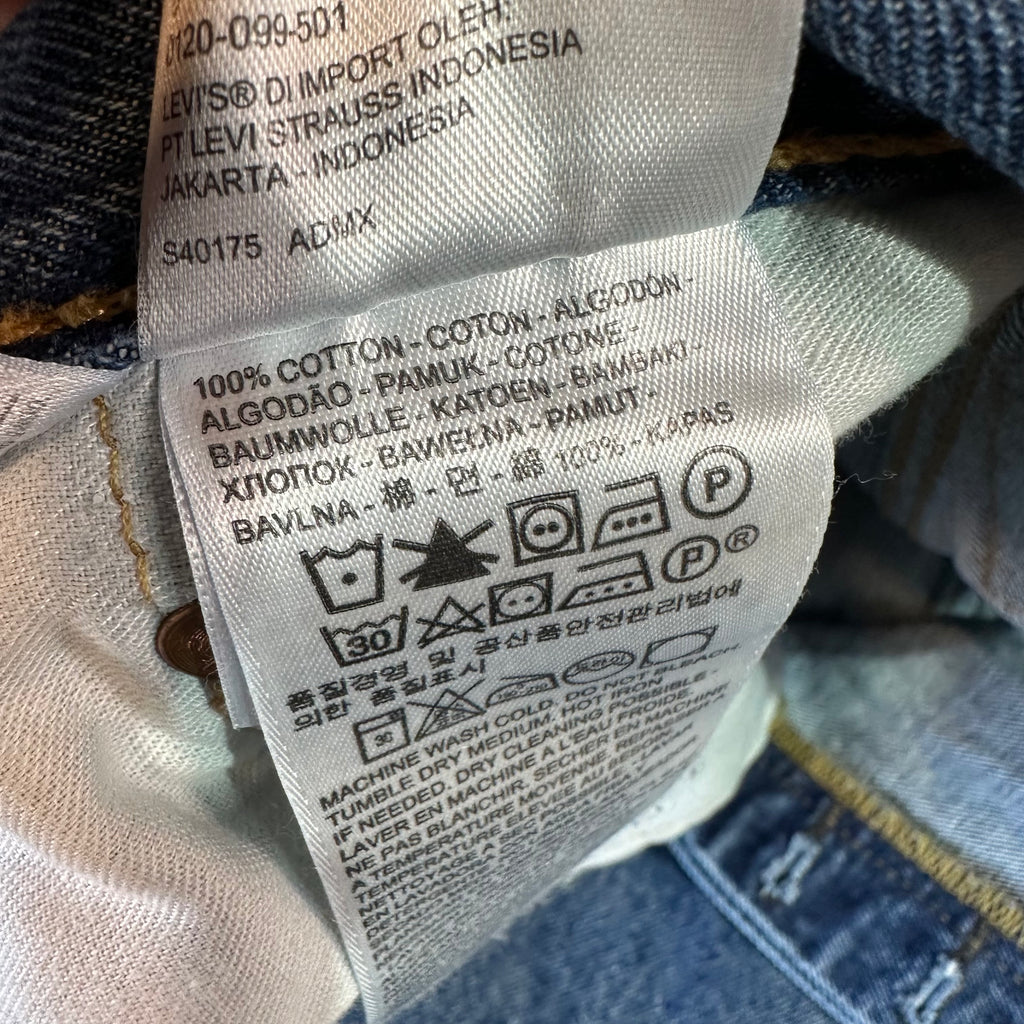 Levi's 501 Mens 38x30 Blue Jeans