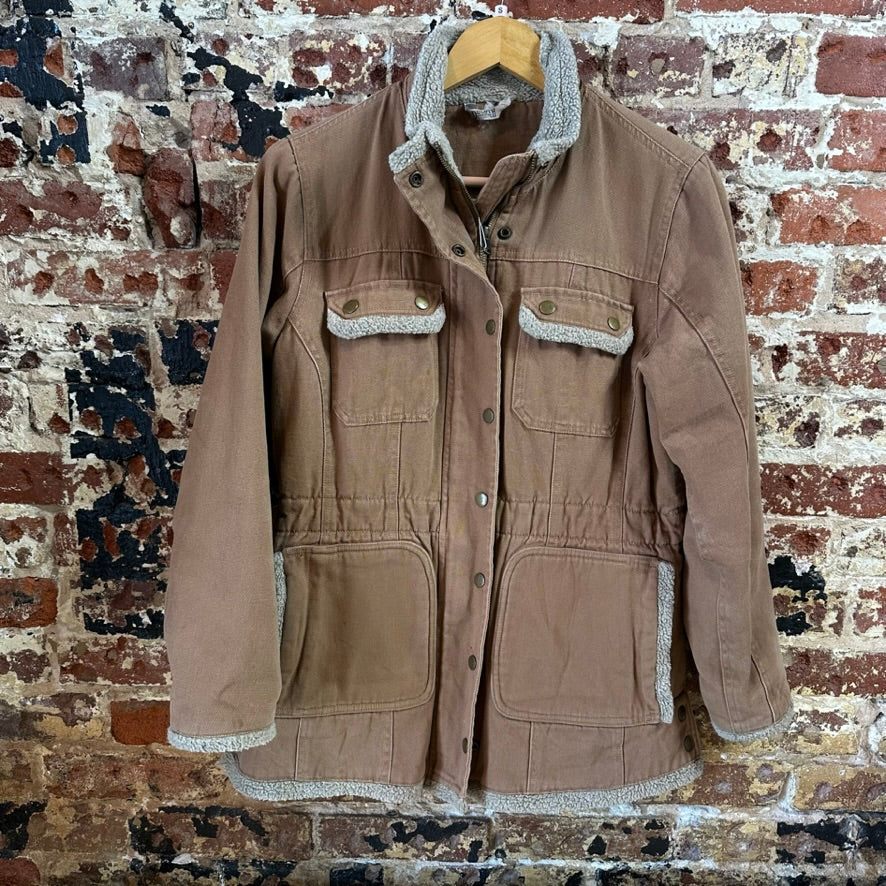 Duluth Womens Small Brown Jacket