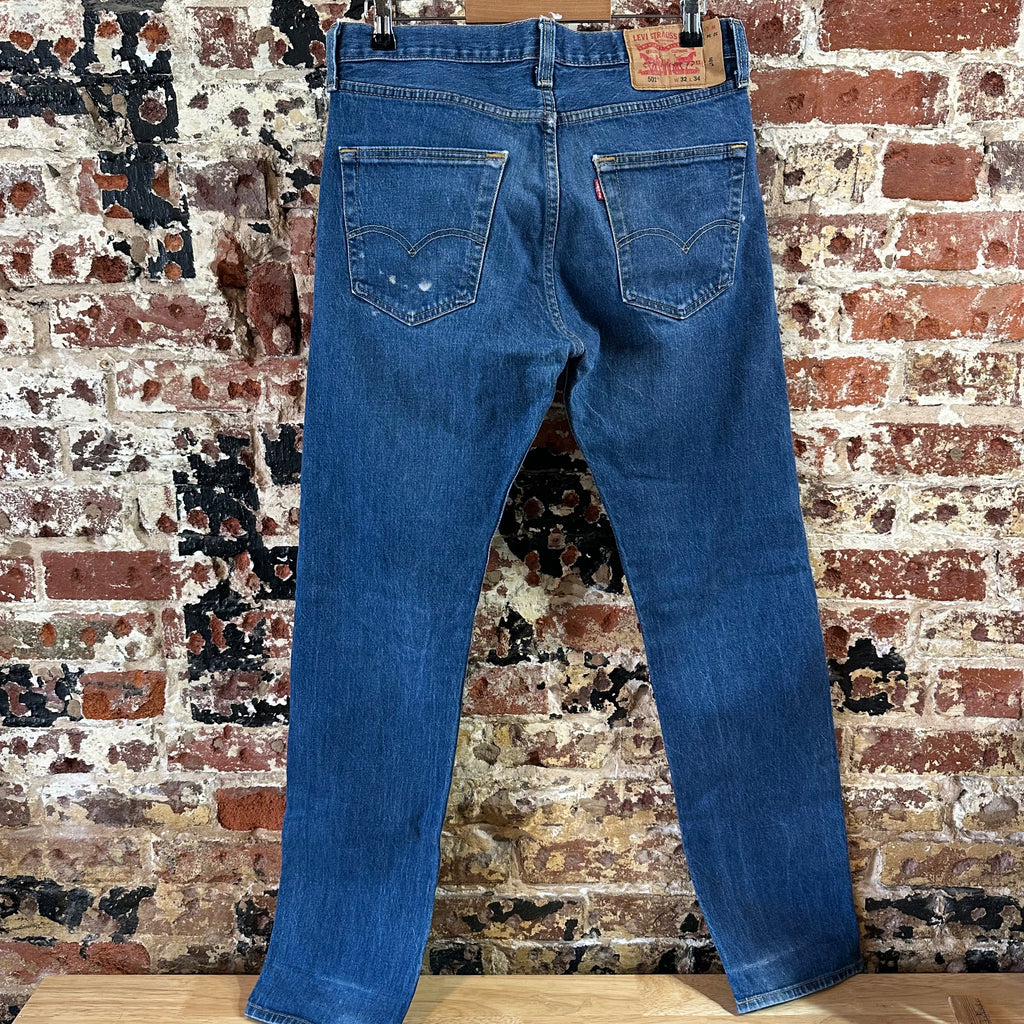 Levi's 501 Mens 32x34 Blue Jeans