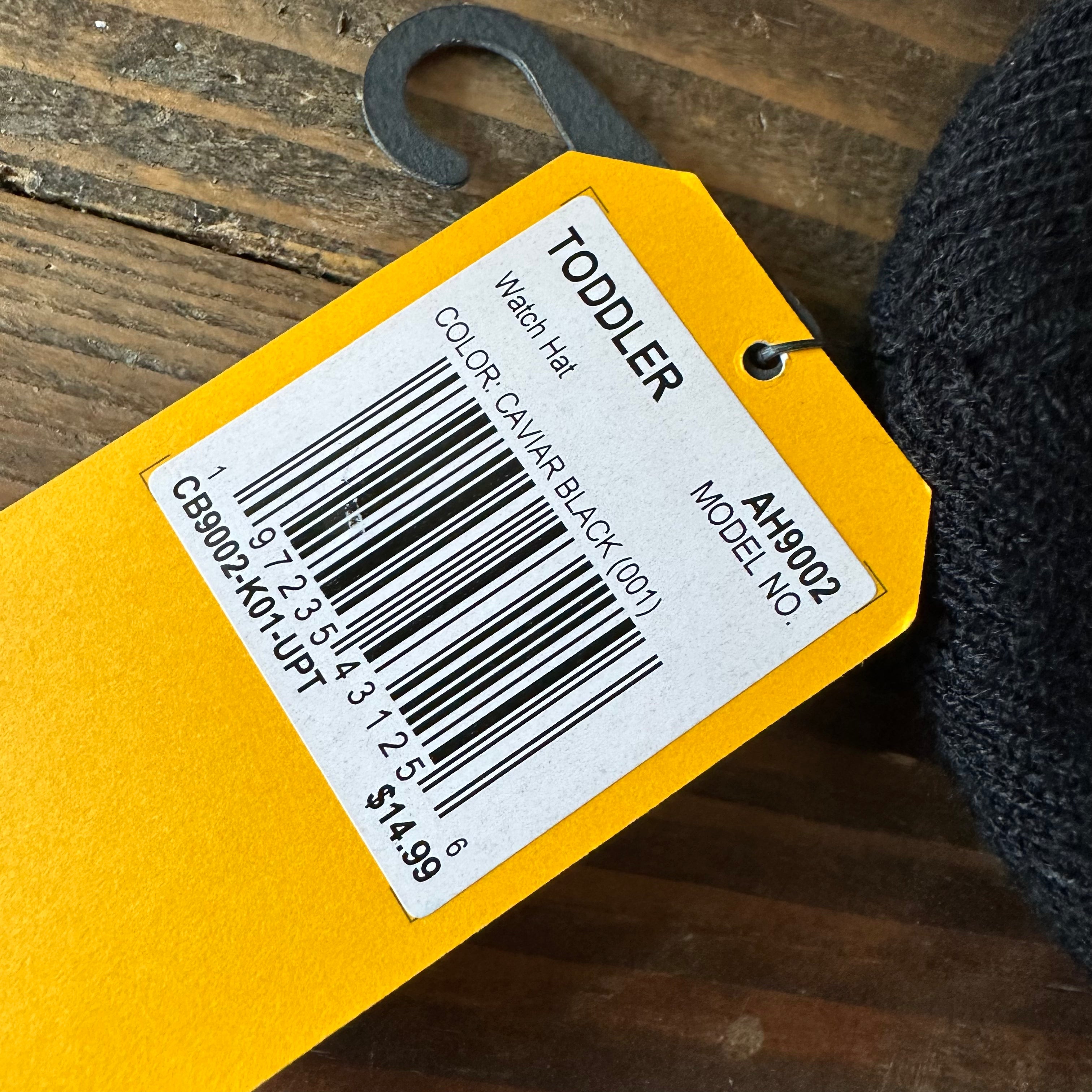 Carhartt TODDLER Beanie Hat Acrylic Winter Pull On Knit Cap black NWT camo logo