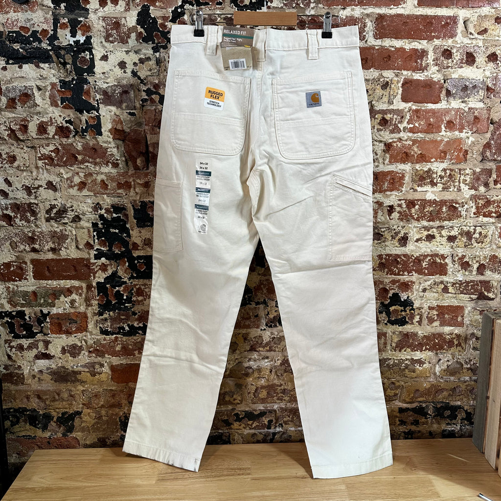 Carhartt Natural Mens 34x32 Double Knee Pants