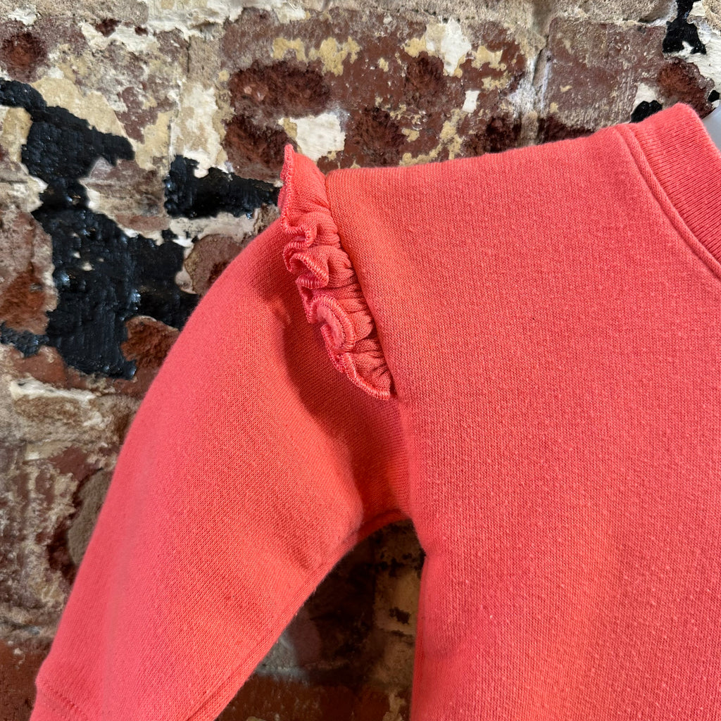 Carhartt Girls Size 6M Sweatshirt Kids Youth Pink Deer