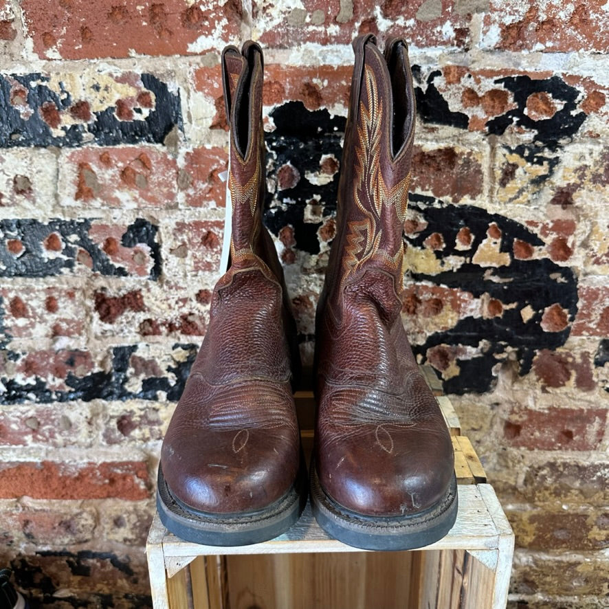 Justin Mens 10.5 Brown Boots