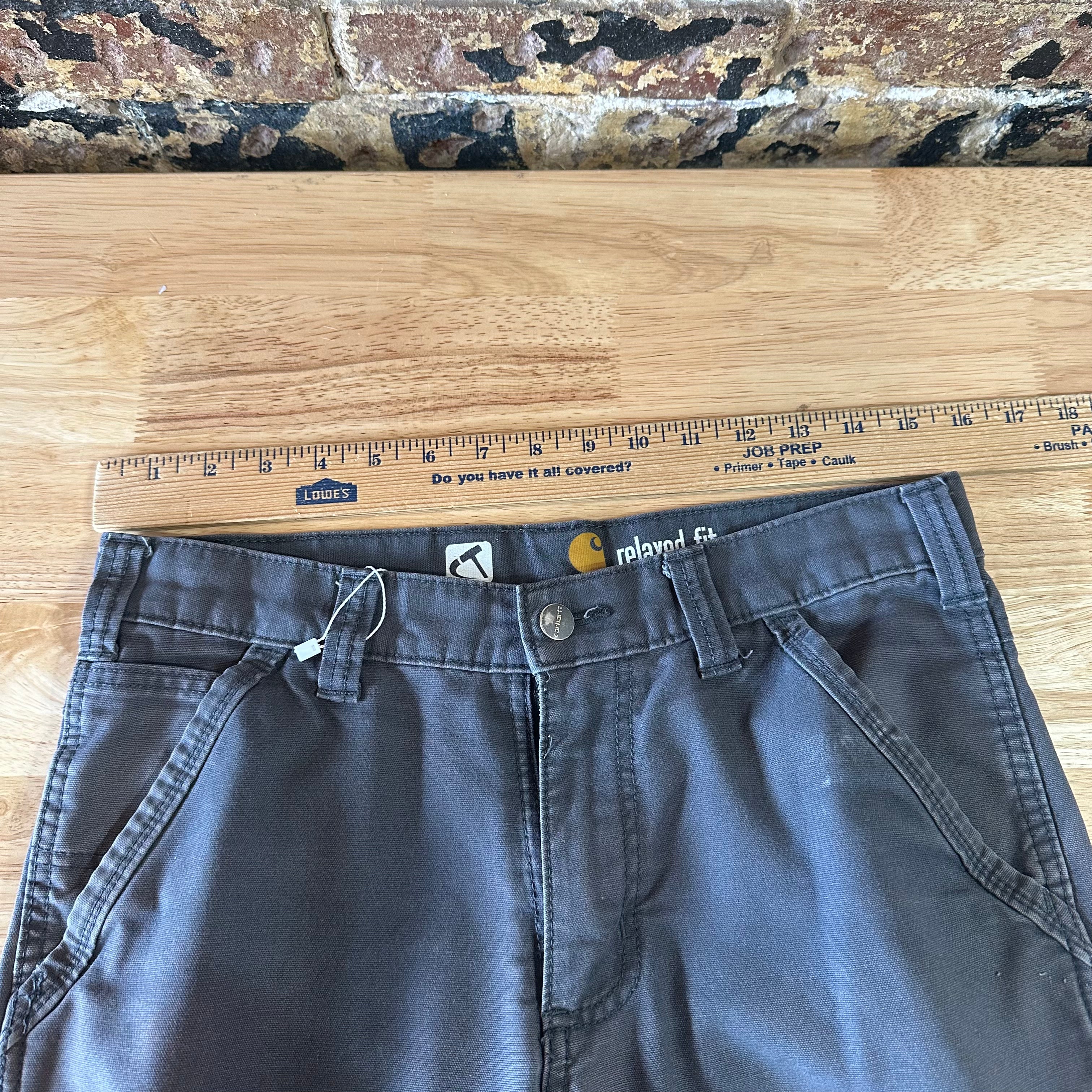 CARHARTT Full Swing Men's Canvas Utility Pant 31x30 Gray
