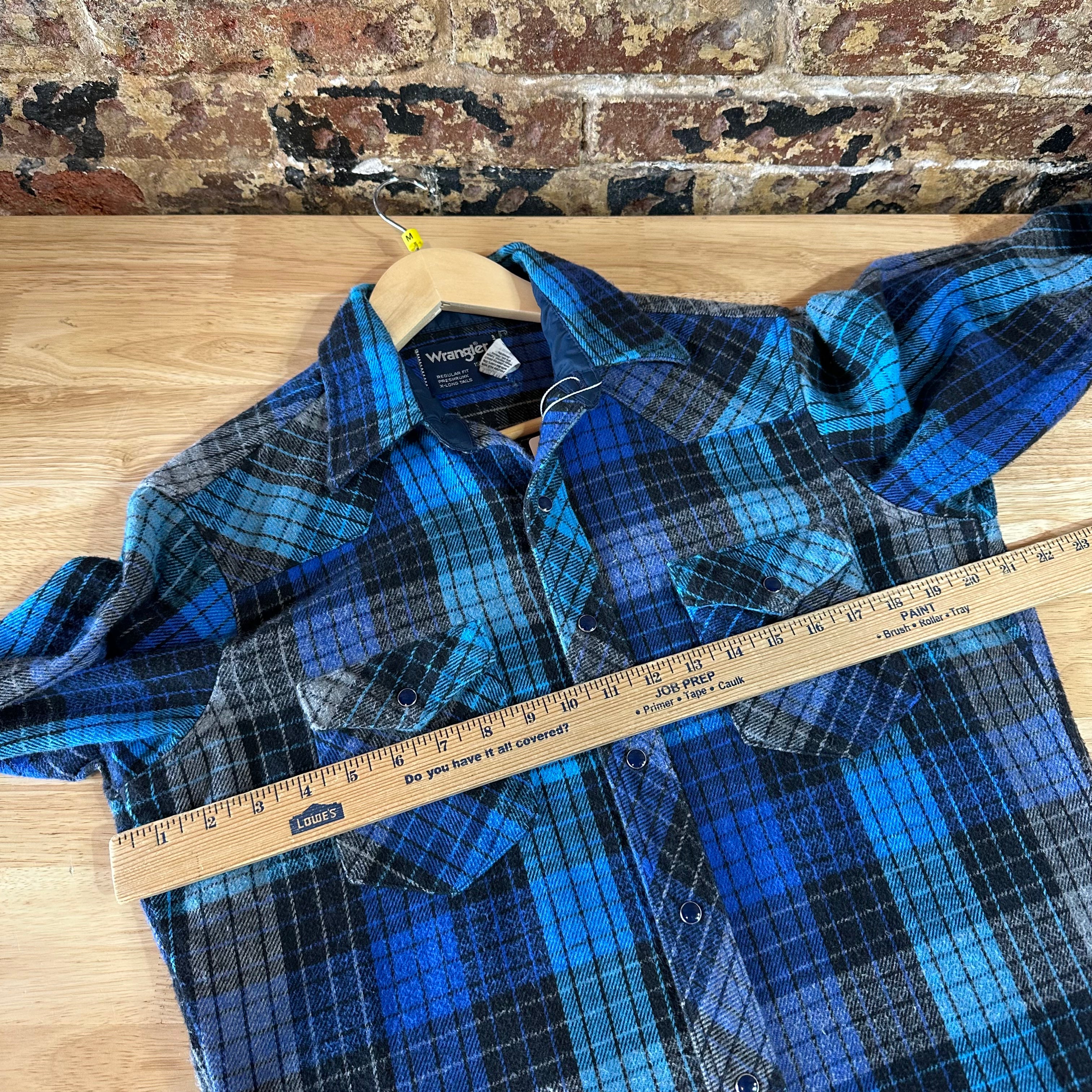 Wrangler Mens Medium Flannel Shirt