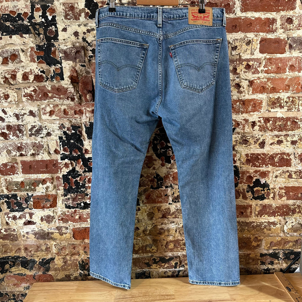 Levi's 505 Mens 36x30 Blue Jeans