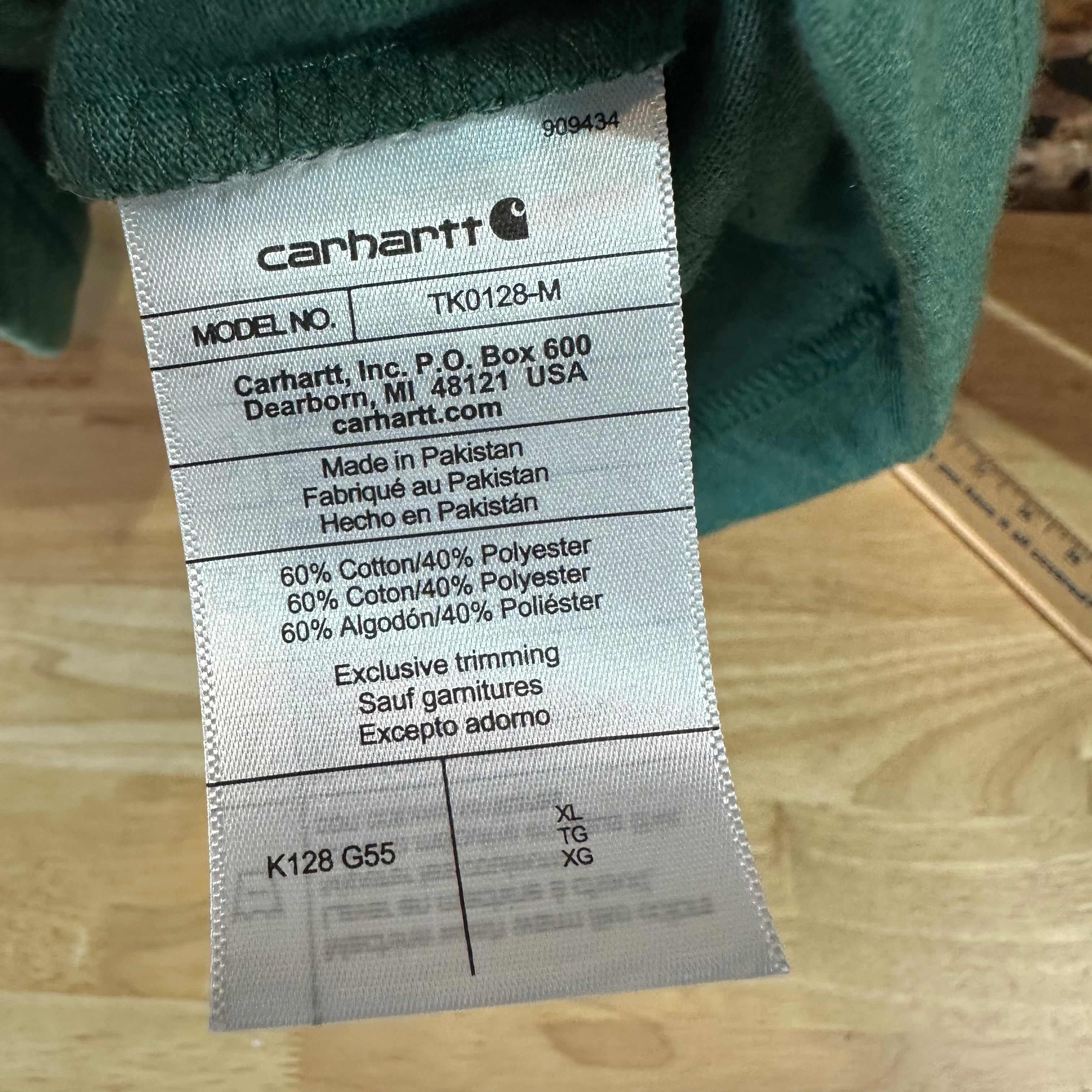 Carhartt Men's XL L/S Henley T-Shirt