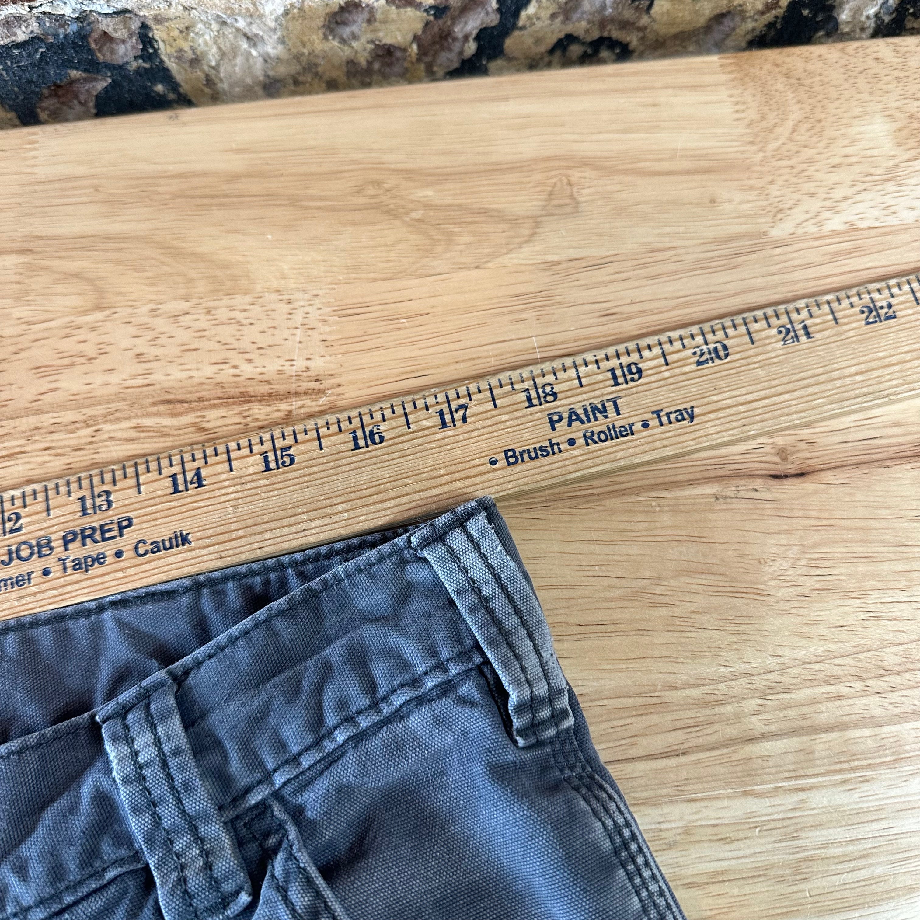 Carhartt Mens 34x32 Gray Pants