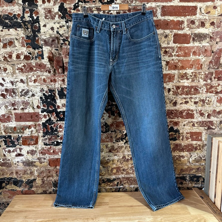 Cinch Mens 33x34 White Label Jeans