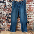 Wrangler Retro Mens 34x30 Blue Jeans