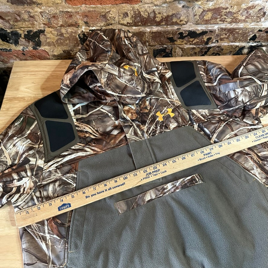 Under Armour Camo 1/4 Zip Pullover Mens 2XL