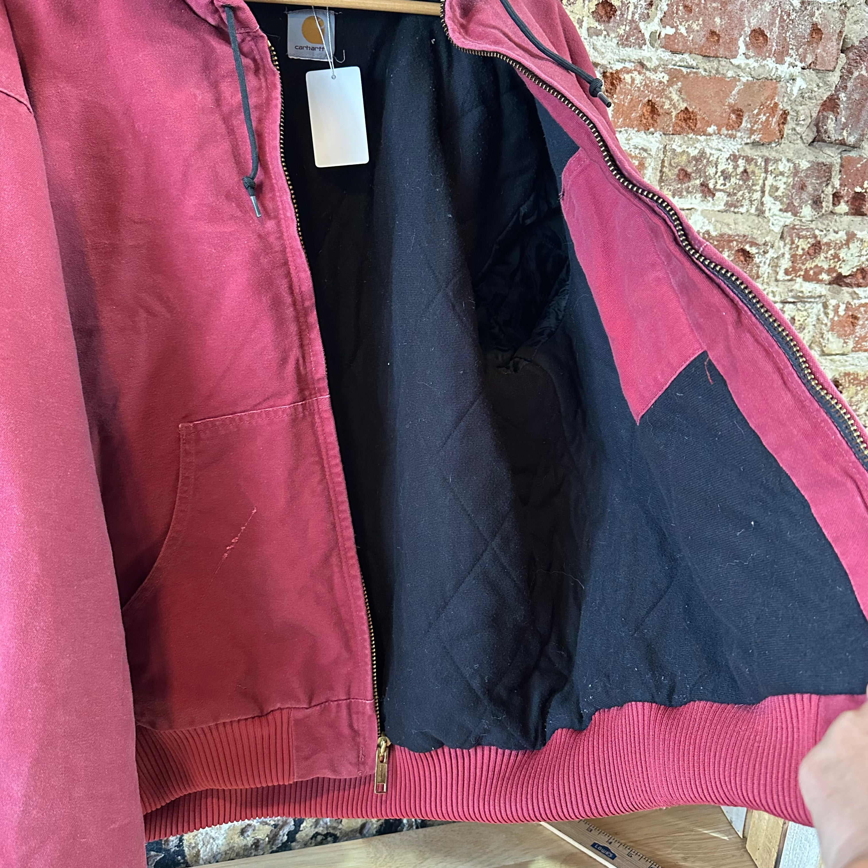 Carhartt J130 Red Crimson Jacket Mens XL/2XL