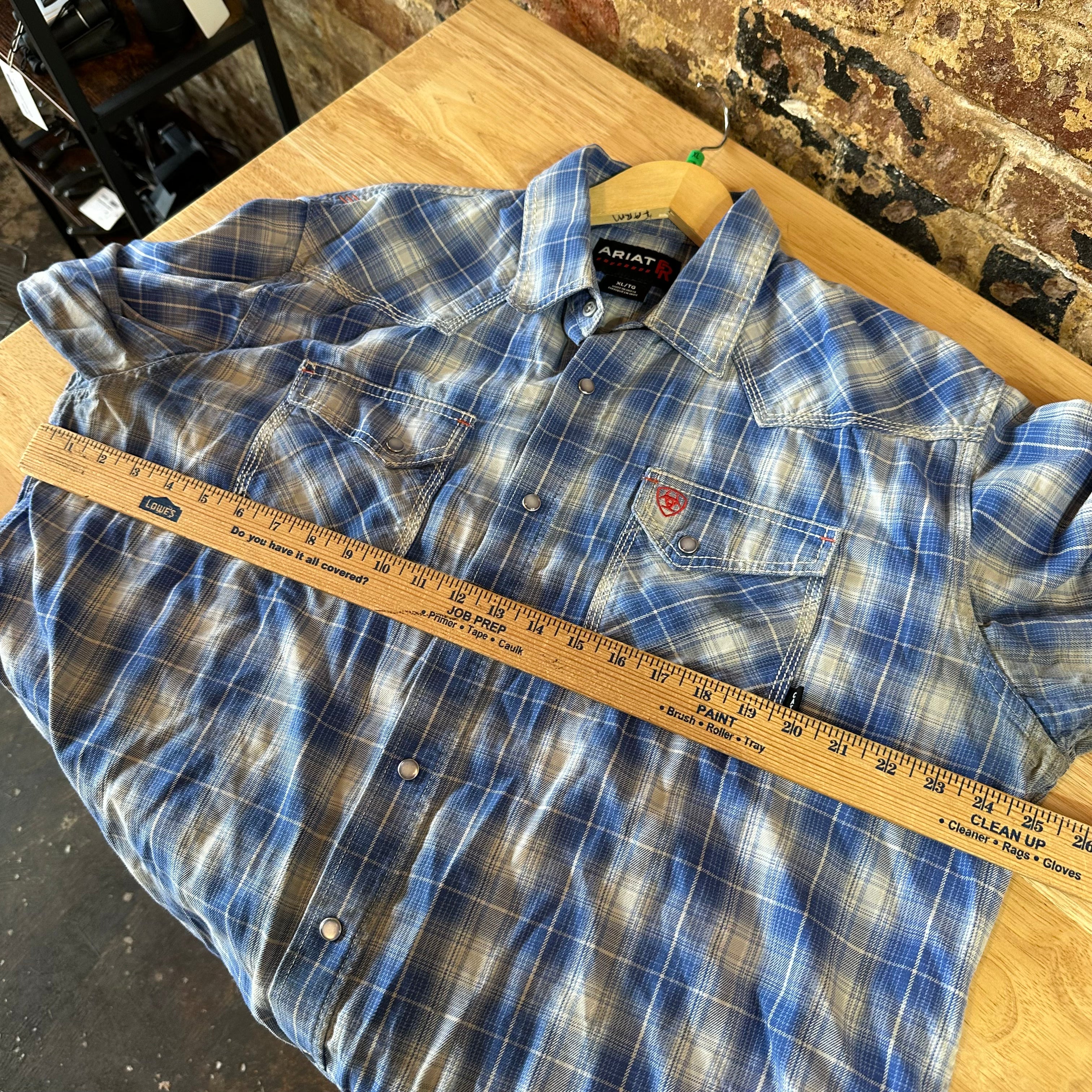 Ariat FR Mens XL Long Sleeve Button Up