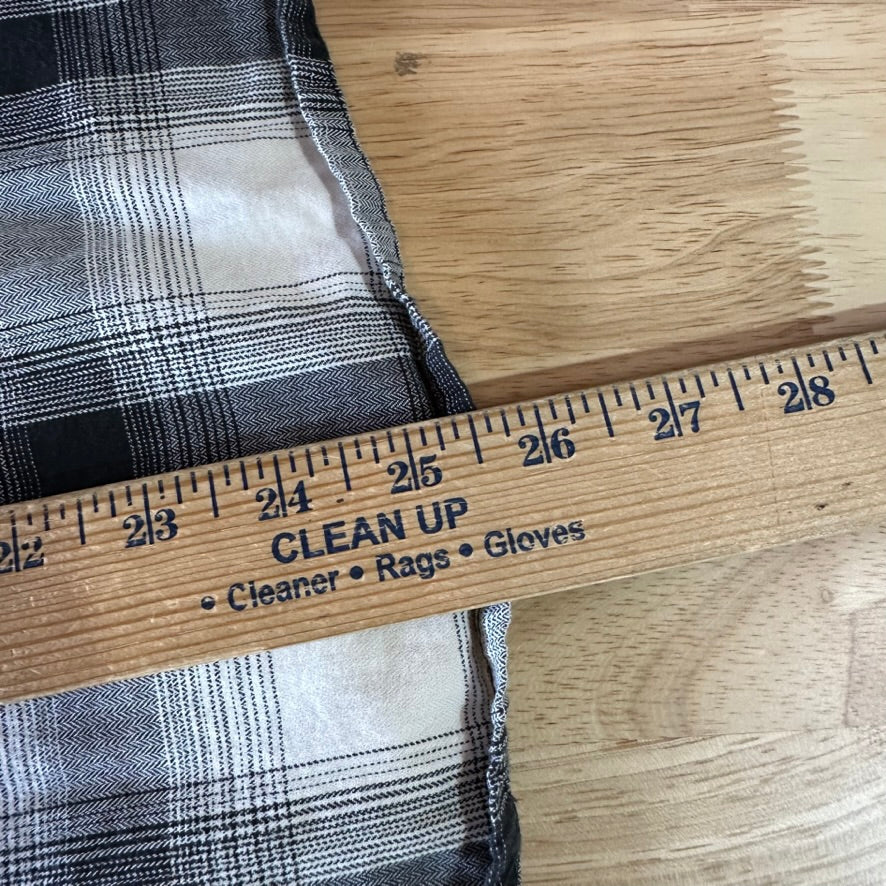 Carhartt Womens Small Button Shirt long Sleeve Button Up Workwear Black plaid