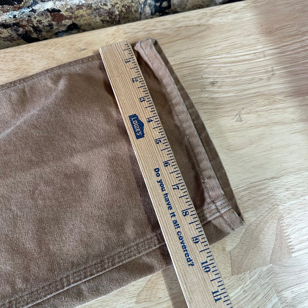 Vintage Carhartt B11 BRN Carpenter Pants 34x32 Brown Workwear 2006