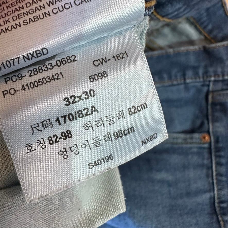 Levi's Tapered Leg Blue Jeans Mens Size 34x34 Levis
