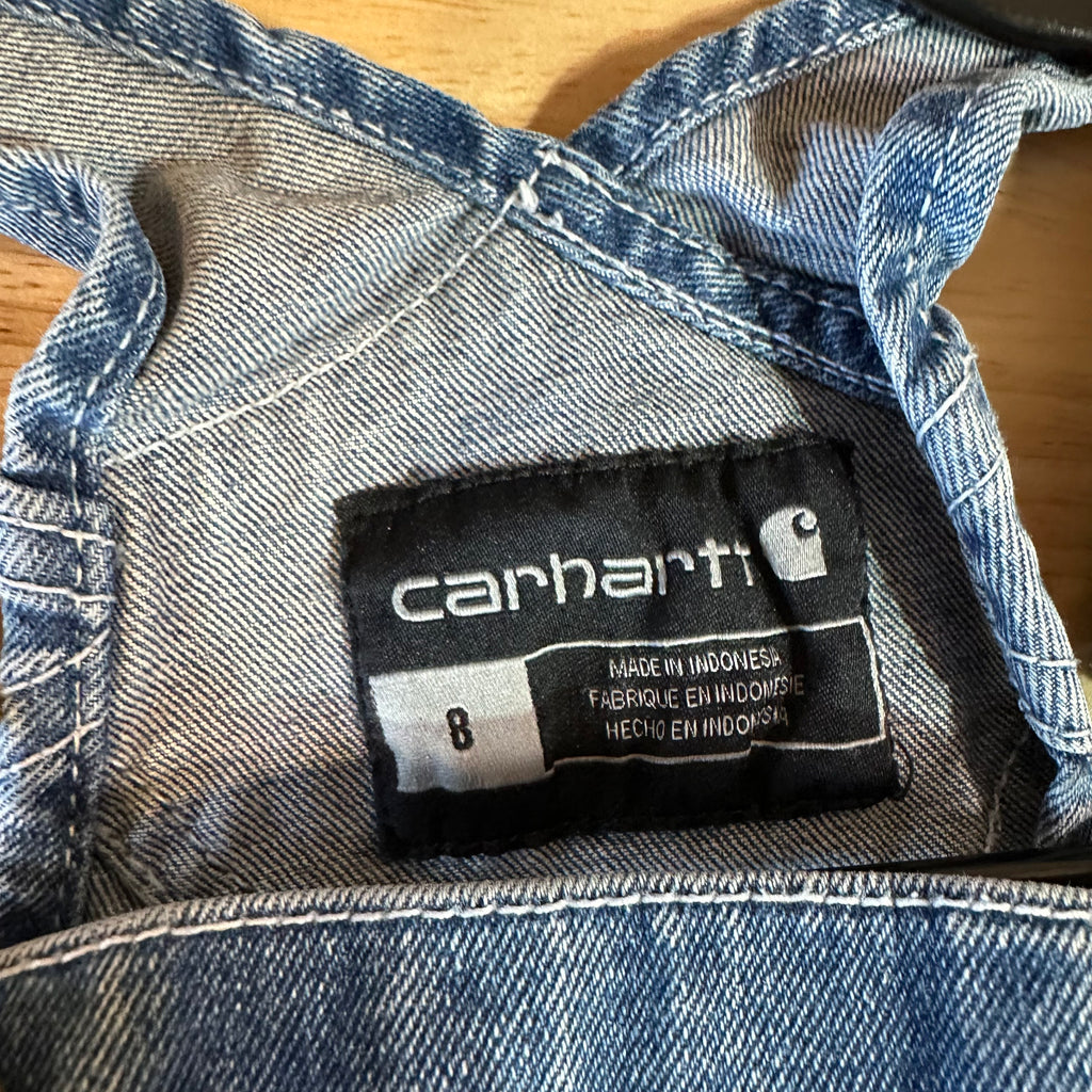 Carhartt Girls 8 Short Overalls