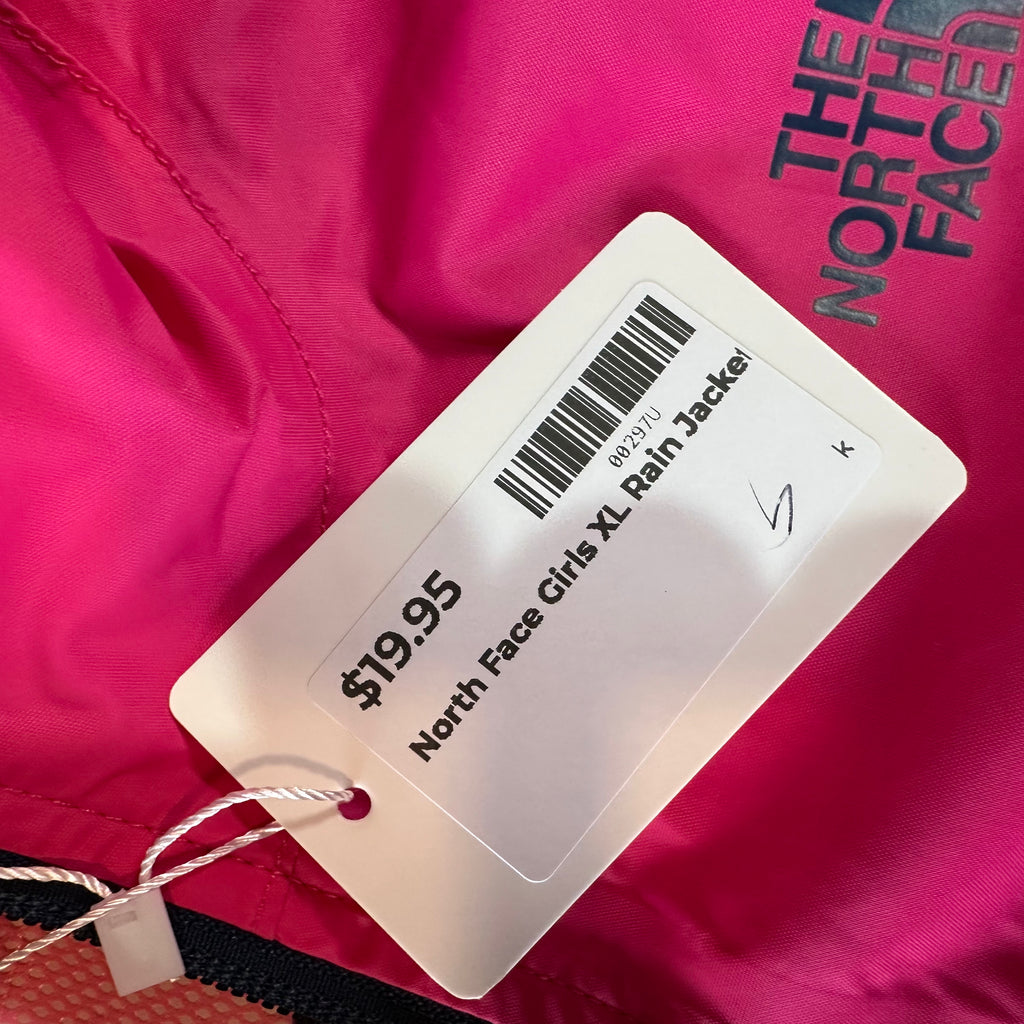 North Face Rain Jacket Girls XL