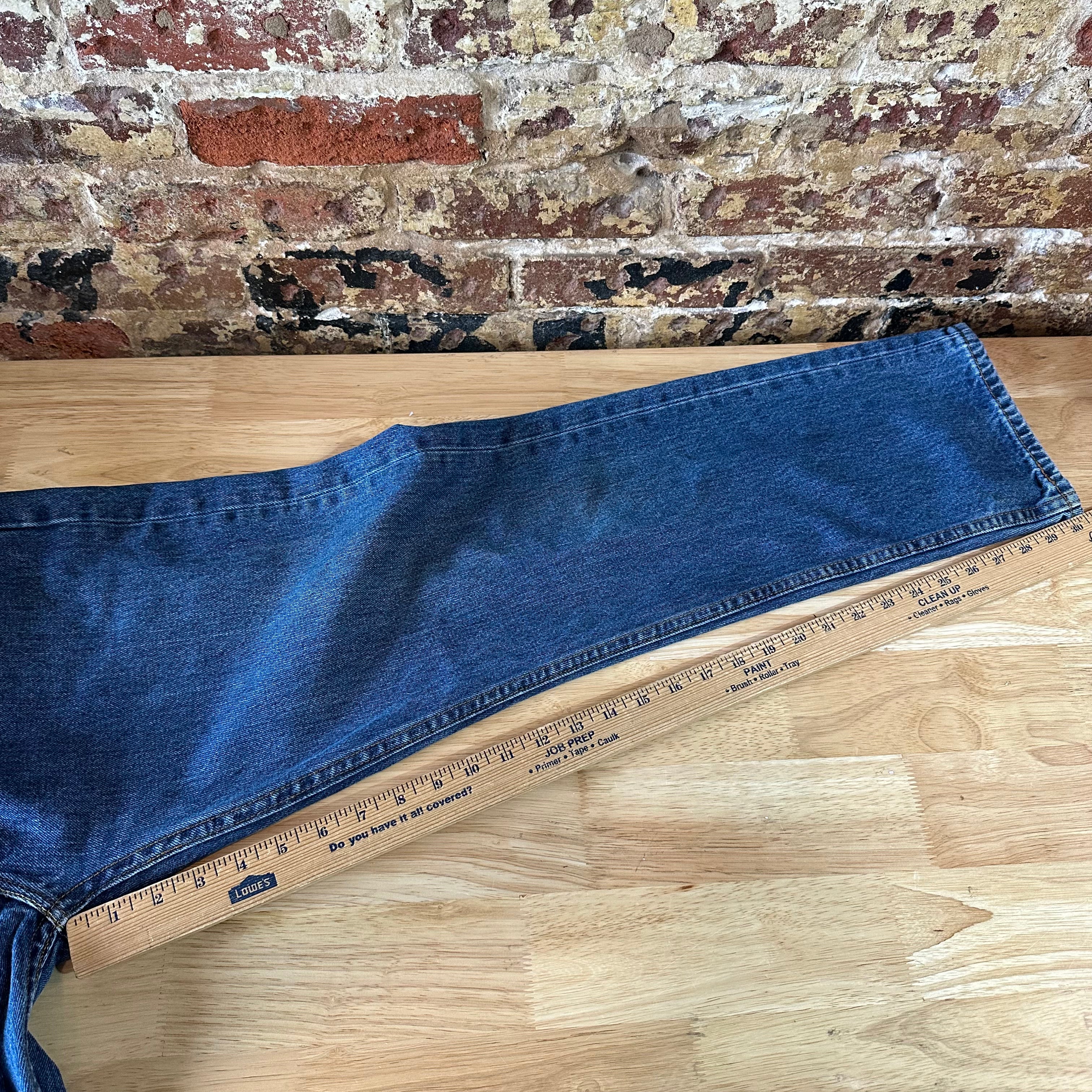 Levi's 505 Mens 36x32 Blue Jeans
