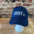 Lucky Brand Disney Mickey Mouse Navy Blue Embroidered Snapback Hat New NWT