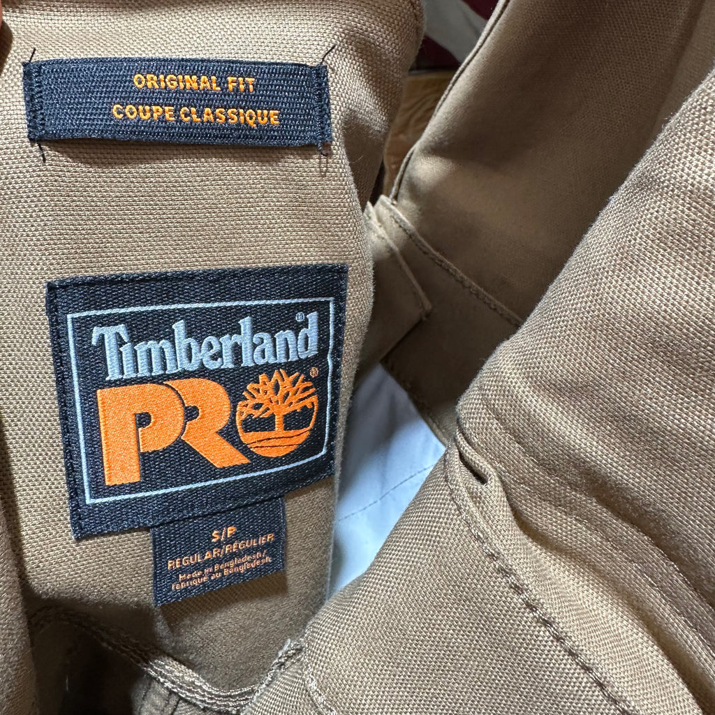Timberland Pro Mens Small Brown Bibs NEW