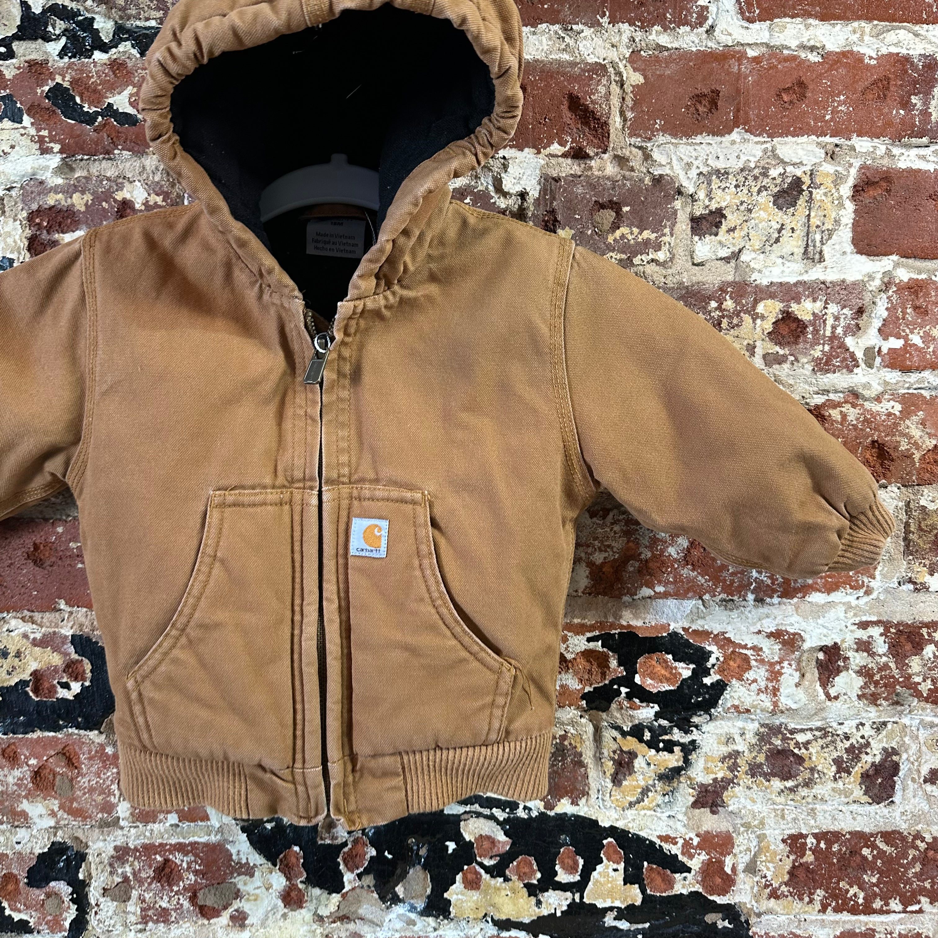 Carhartt Boys 18M Brown Jacket