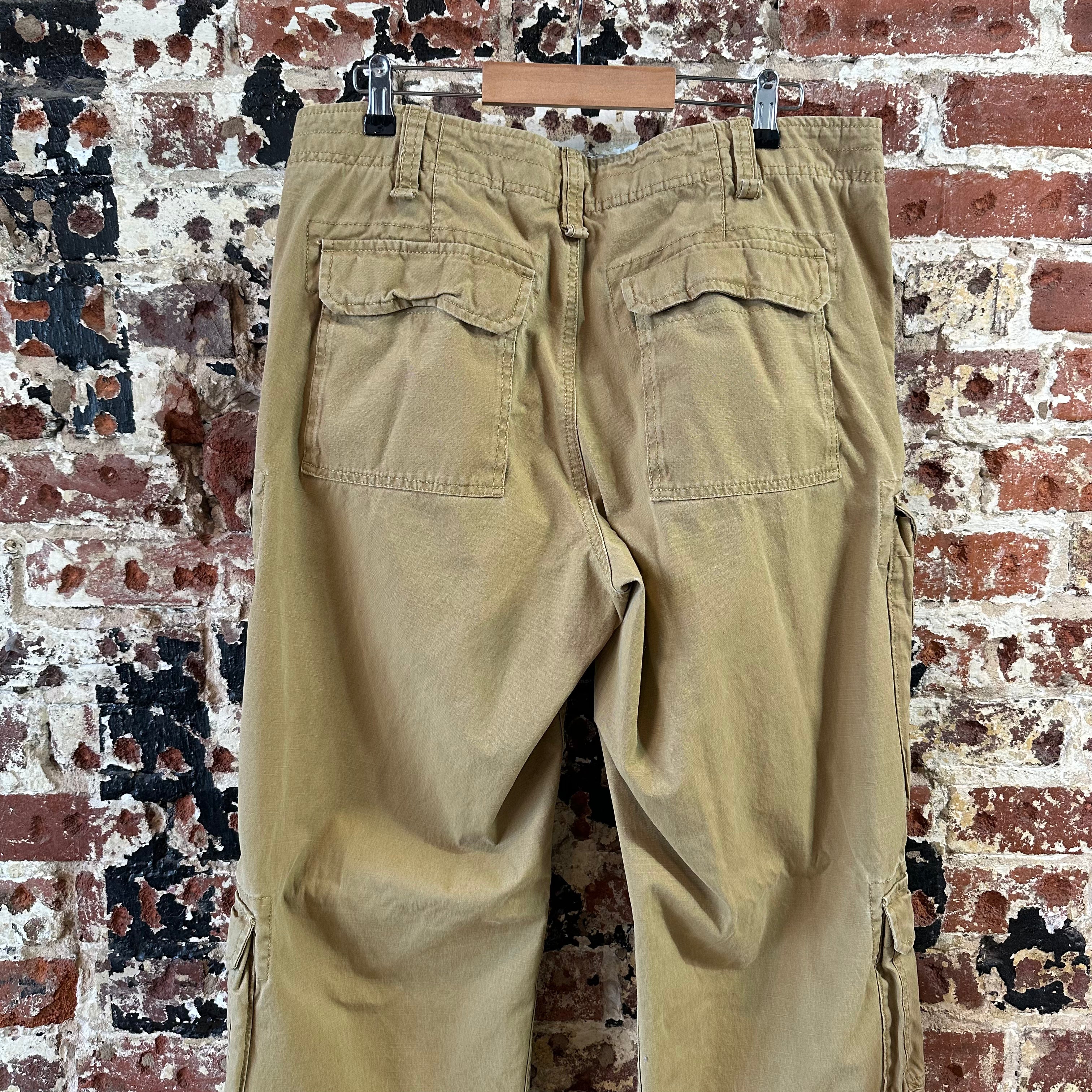 Eddie Bauer Mens 38x34 Tan Cargo Pants