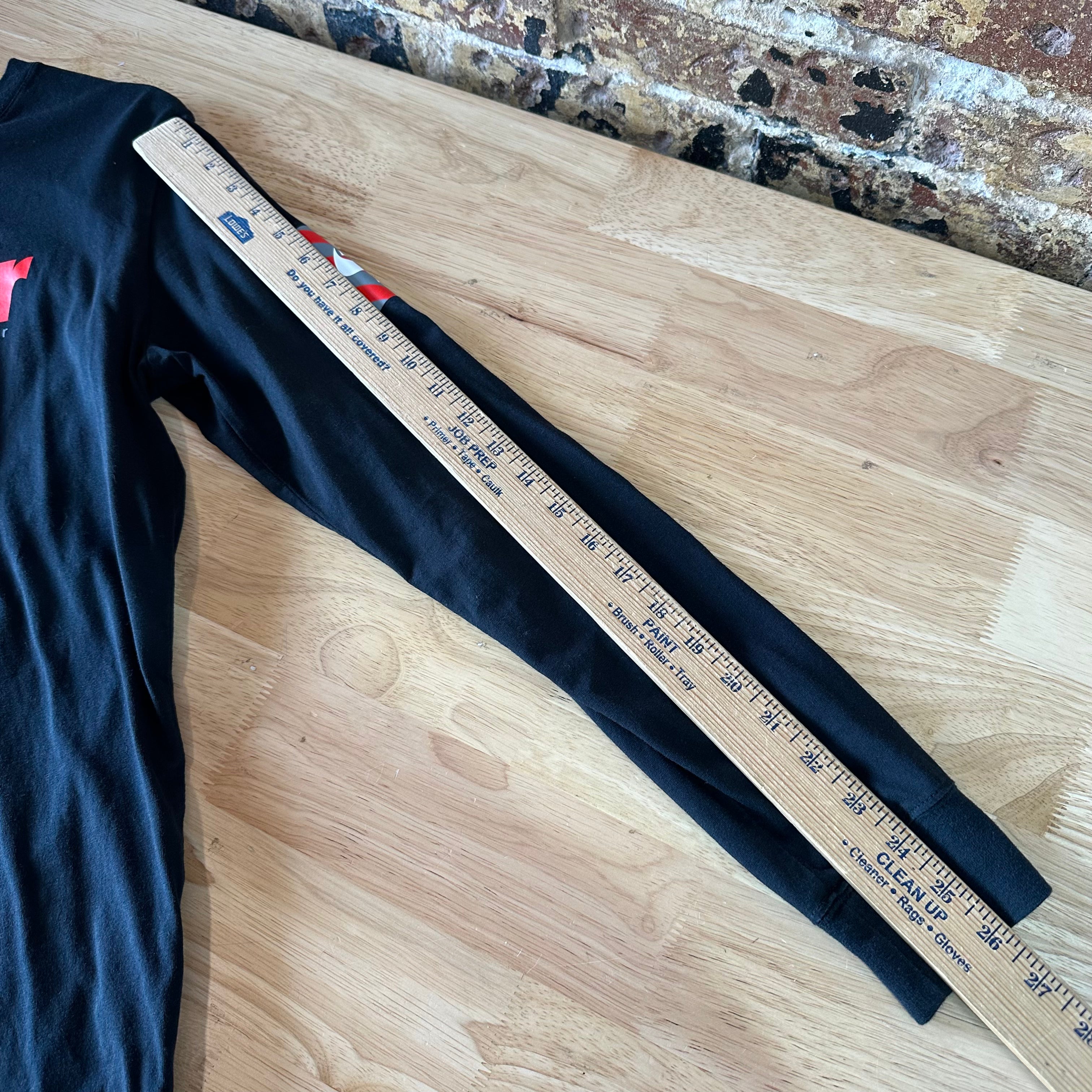 Nike Air Mens Size Small Black Long Sleeve T-Shirt Graphic