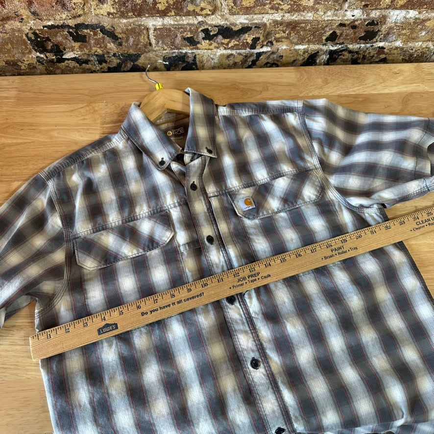 Carhartt Mens Medium Button Up