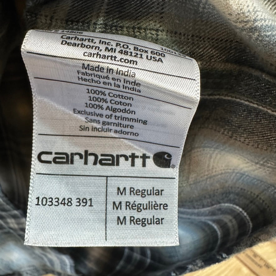 Carhartt Mens Medium Flannel Shirt