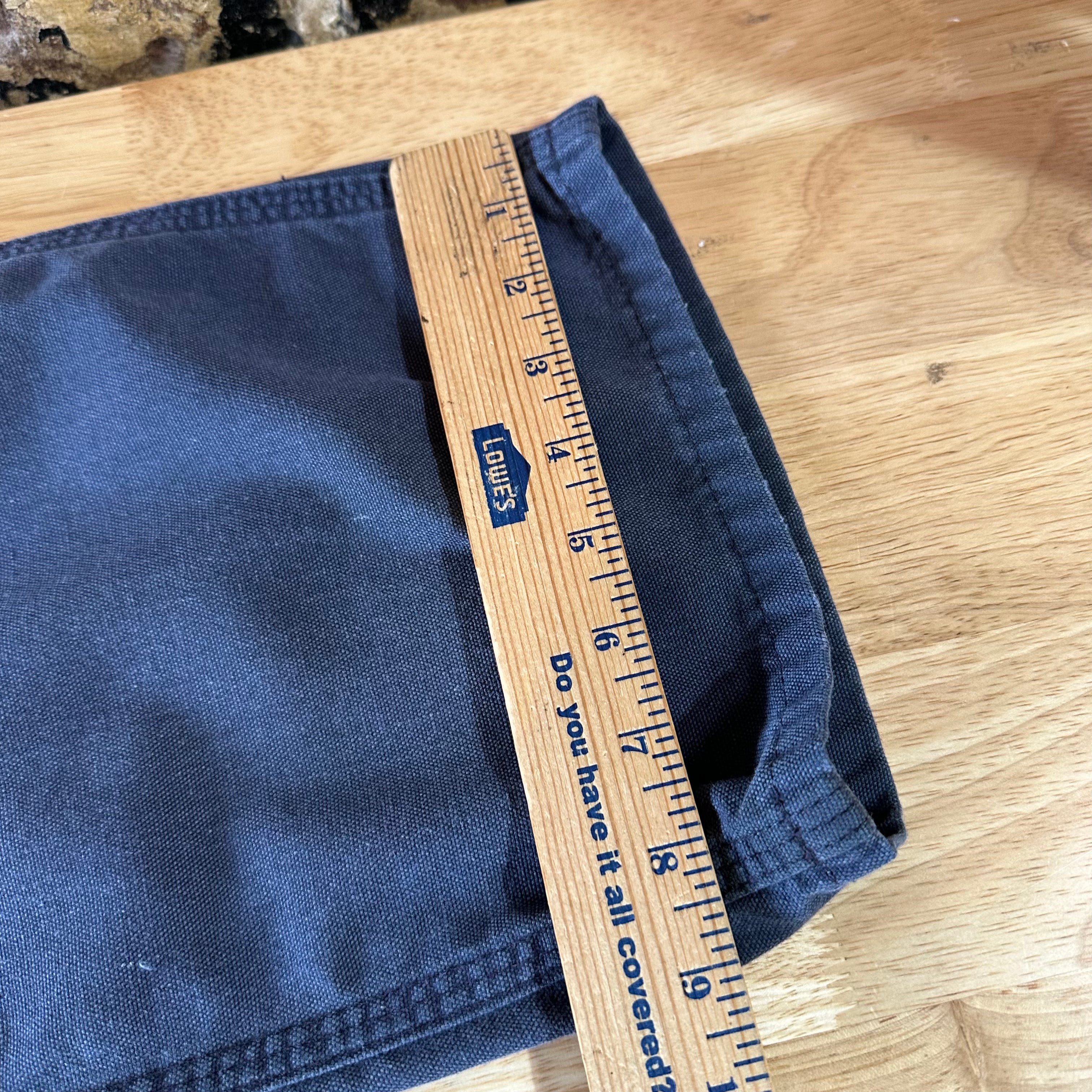 Carhartt Mens 36x30 Blue Pants