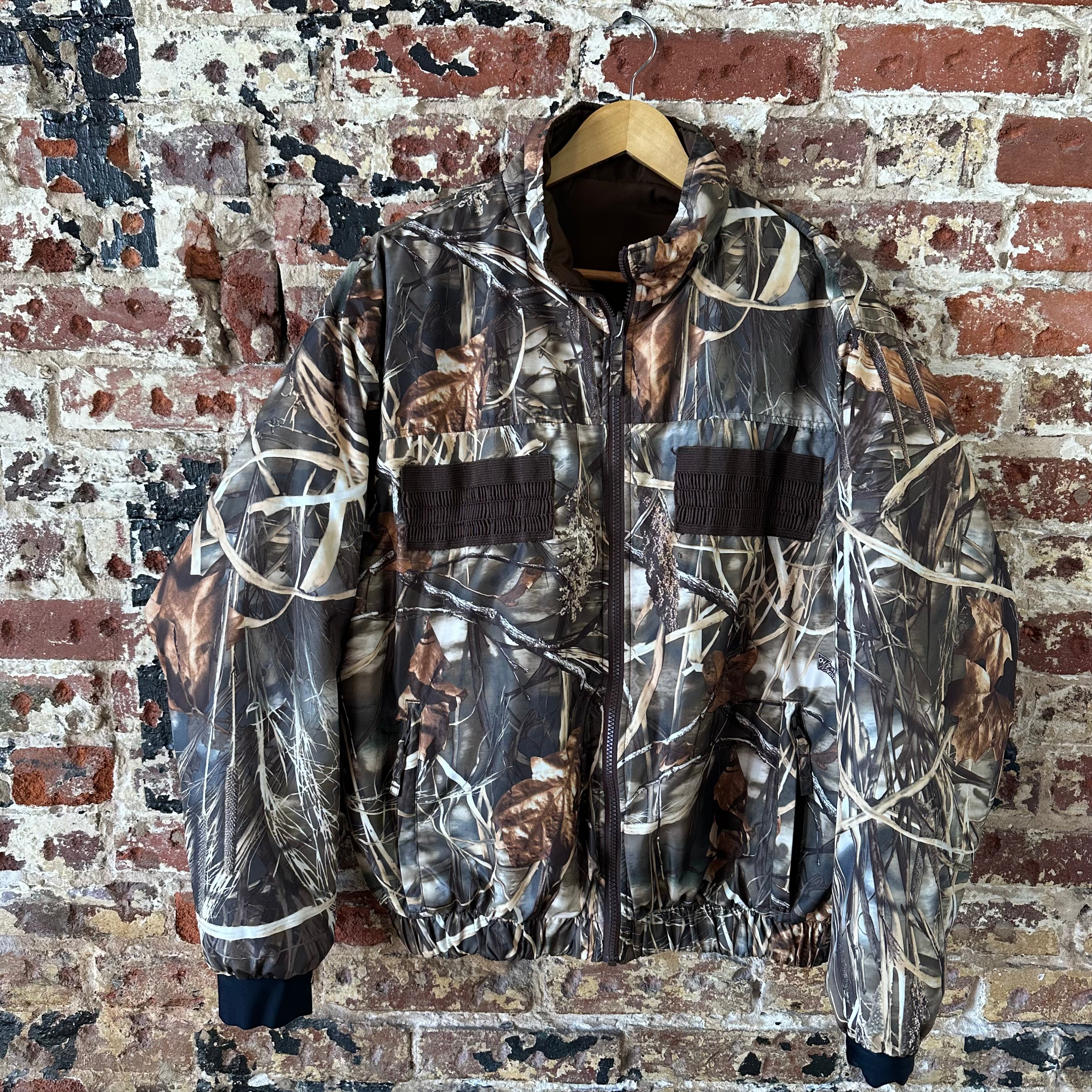 Red Head Men’s Sz Large Advantage Max Blades Reversible Jacket Zip Duck Hunting