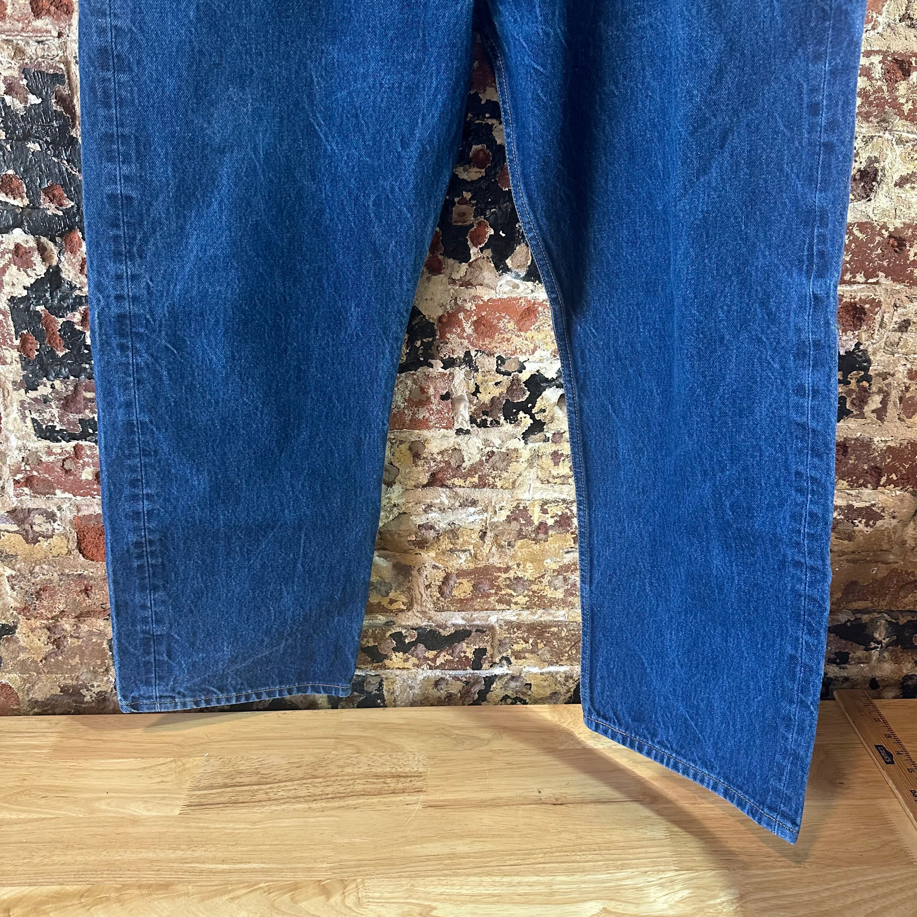 Levi's 501 Mens 44x30 Blue Jeans