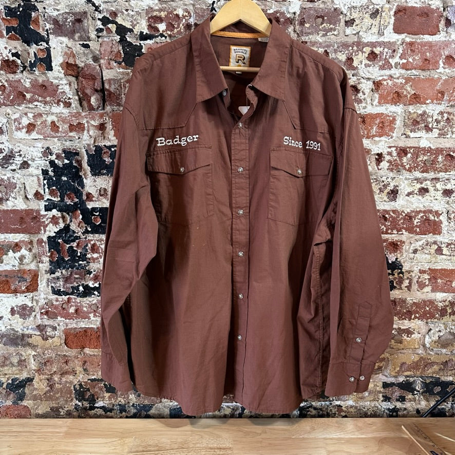 Resistol Mens 3XL Pearl Snap Western Shirt