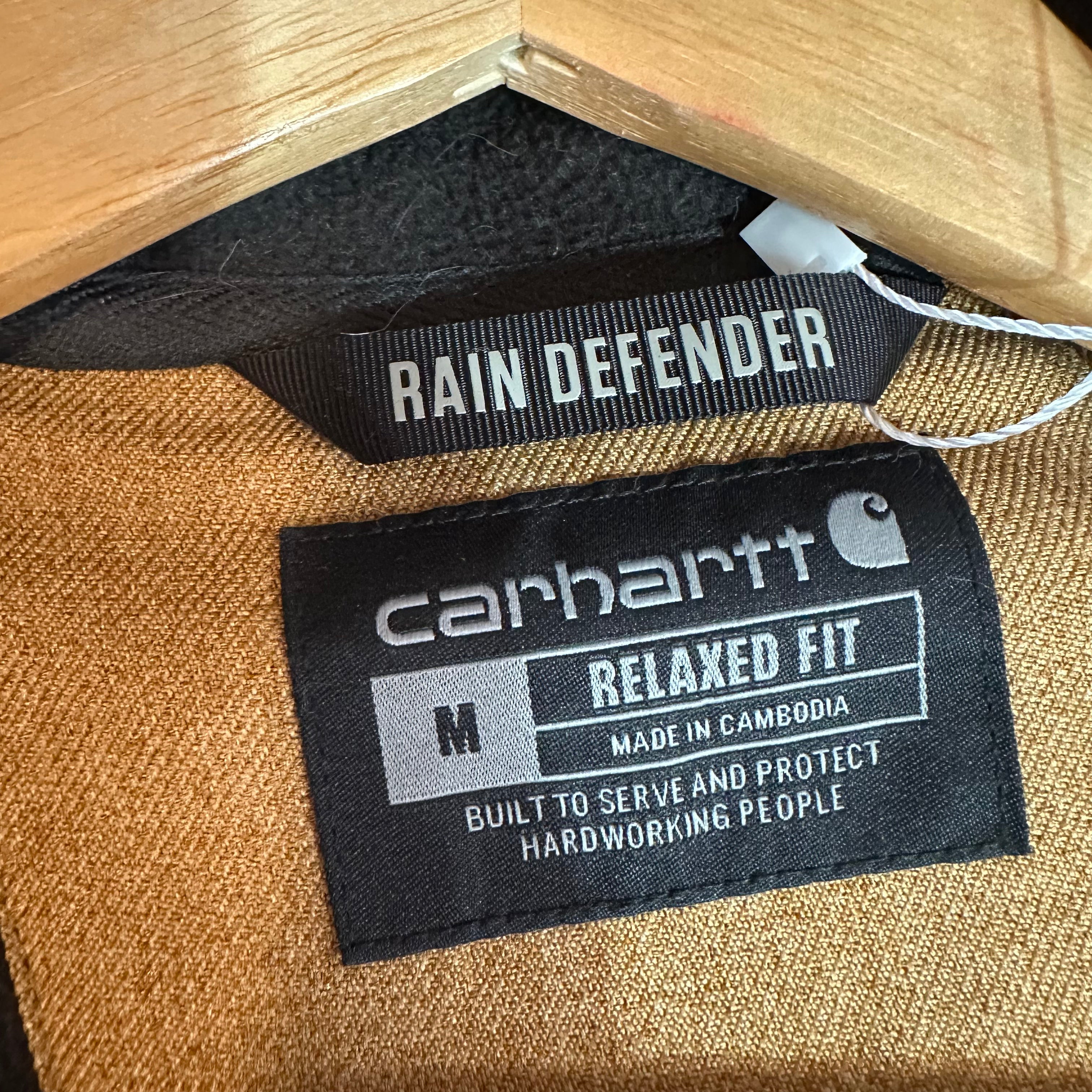 Carhartt Rain Defender Brown JacketMens Medium