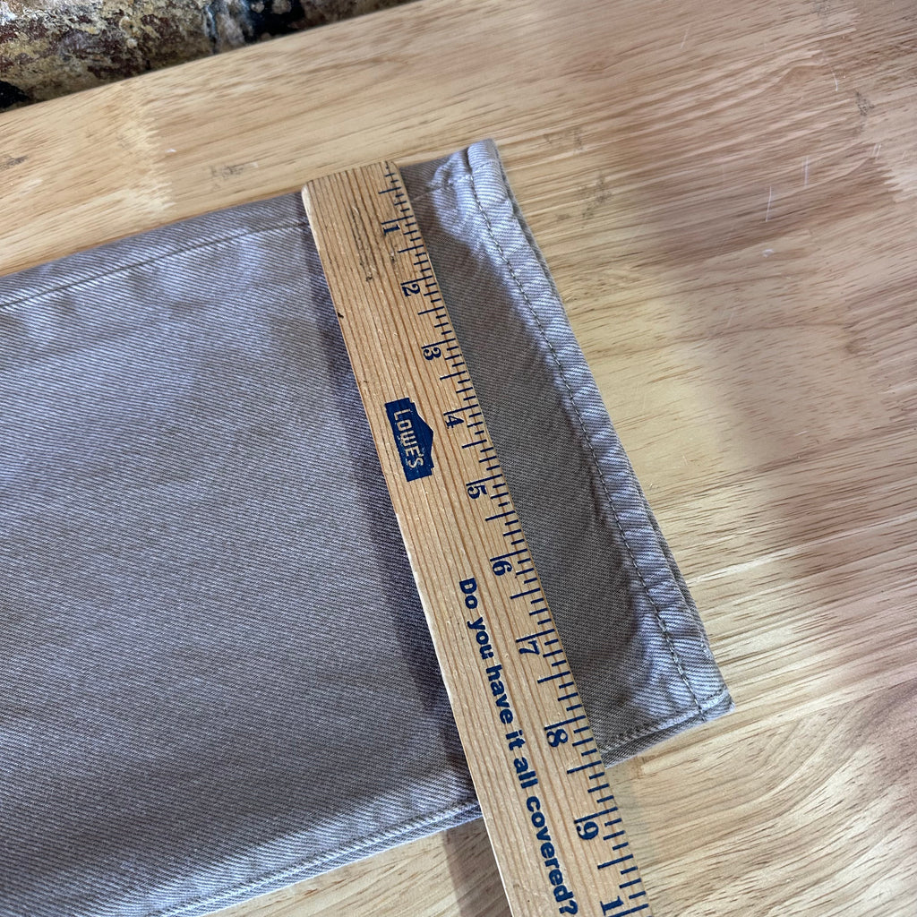 Levi's 501 Mens 38x32 Tan Jeans
