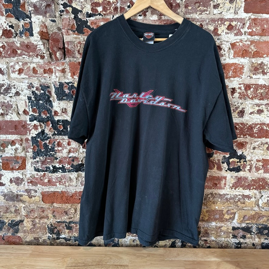 Harley Davidson Men's 2XL S/S Black T-Shirt