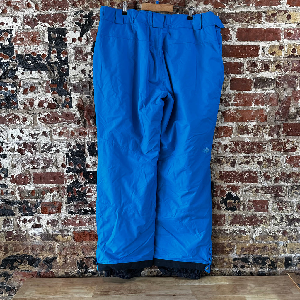 Columbia Pants Men 2XL Teal Blue Snow Ski Waterproof Omni Tech 44x33