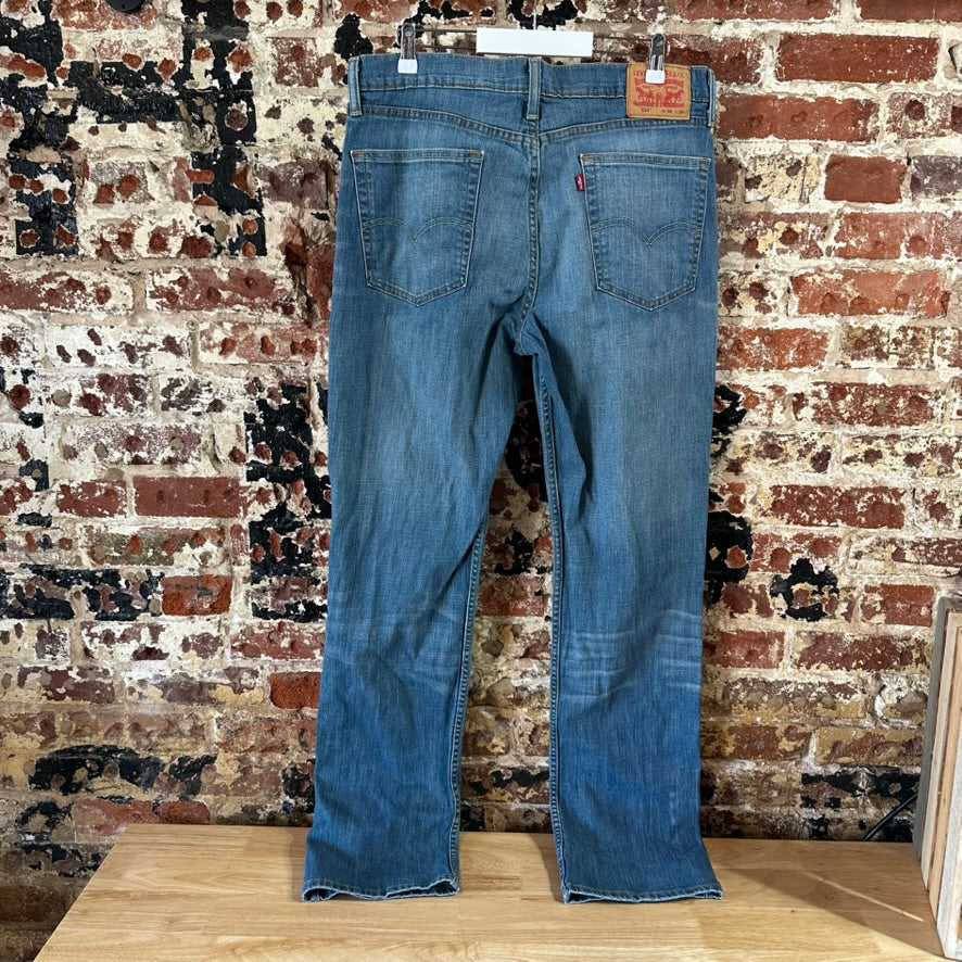 Levi's 514 Mens 36x34 Blue Jeans