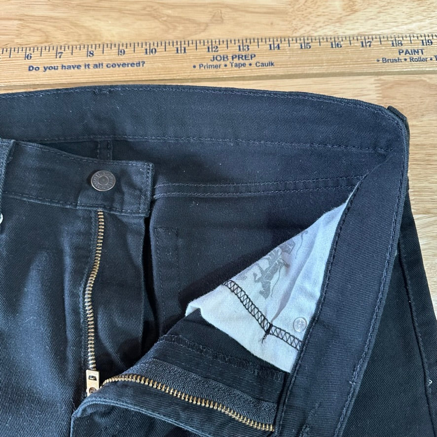 Levis 510 Skinny Jeans Men's 31x32 Black Denim