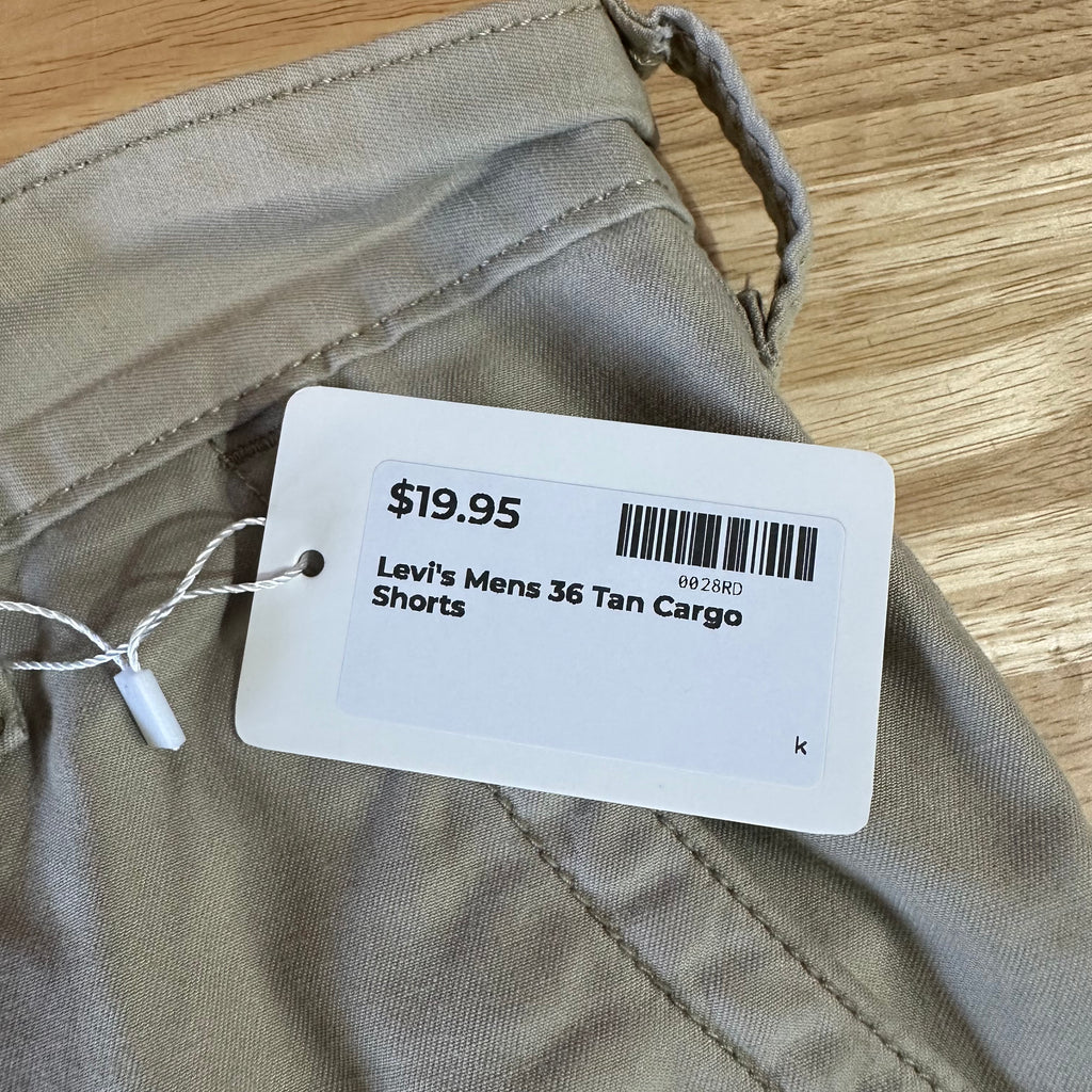 Levi's Cargo Shorts Mens 36