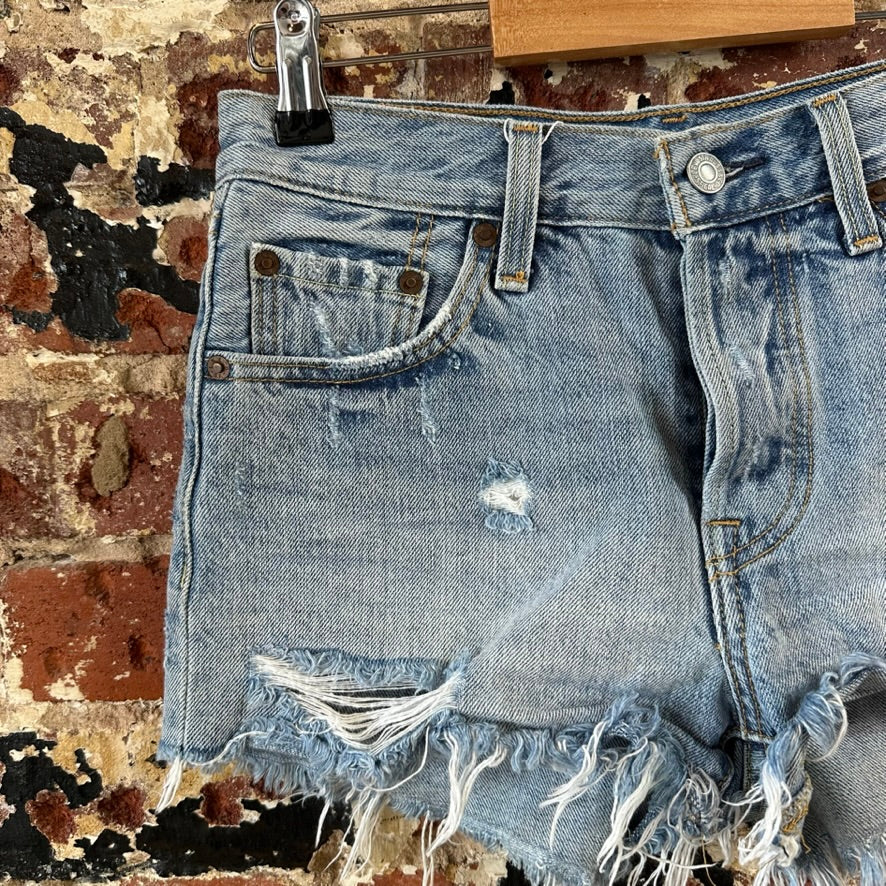 Levi's Cut off Jean Shorts Womens 24