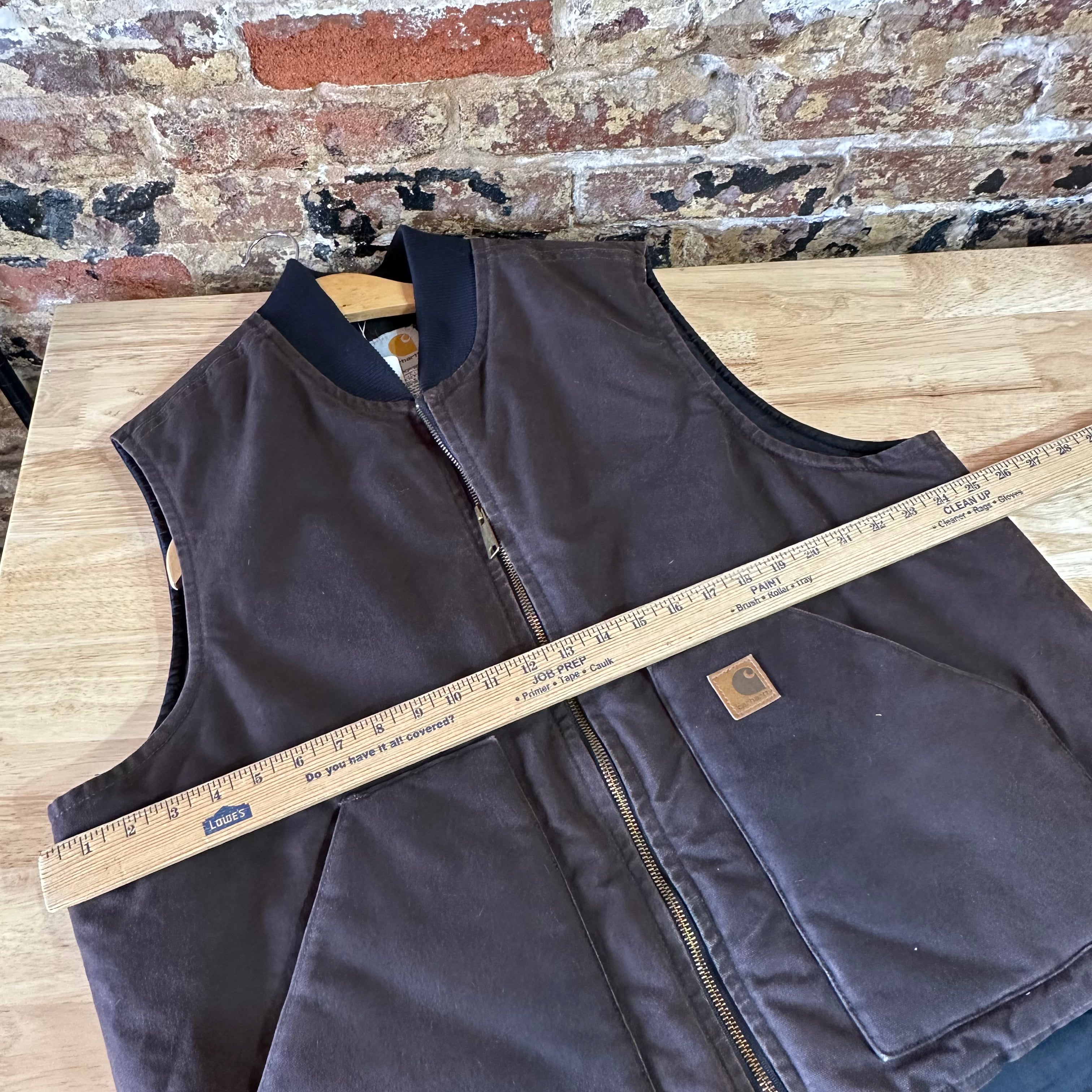 Carhartt V02 Dark Brown Vest Men's XL