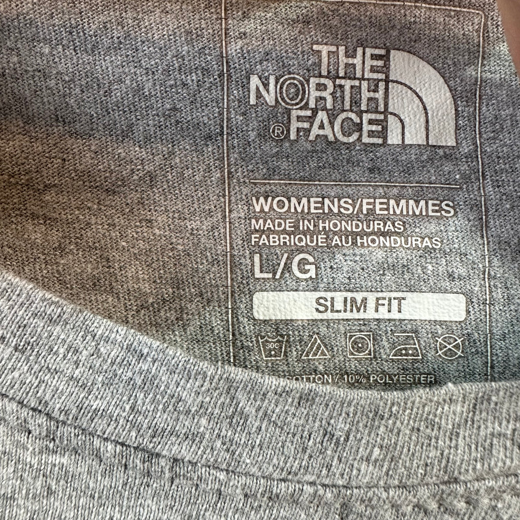 The North Face Womens Large Gray S/S T-Shirt