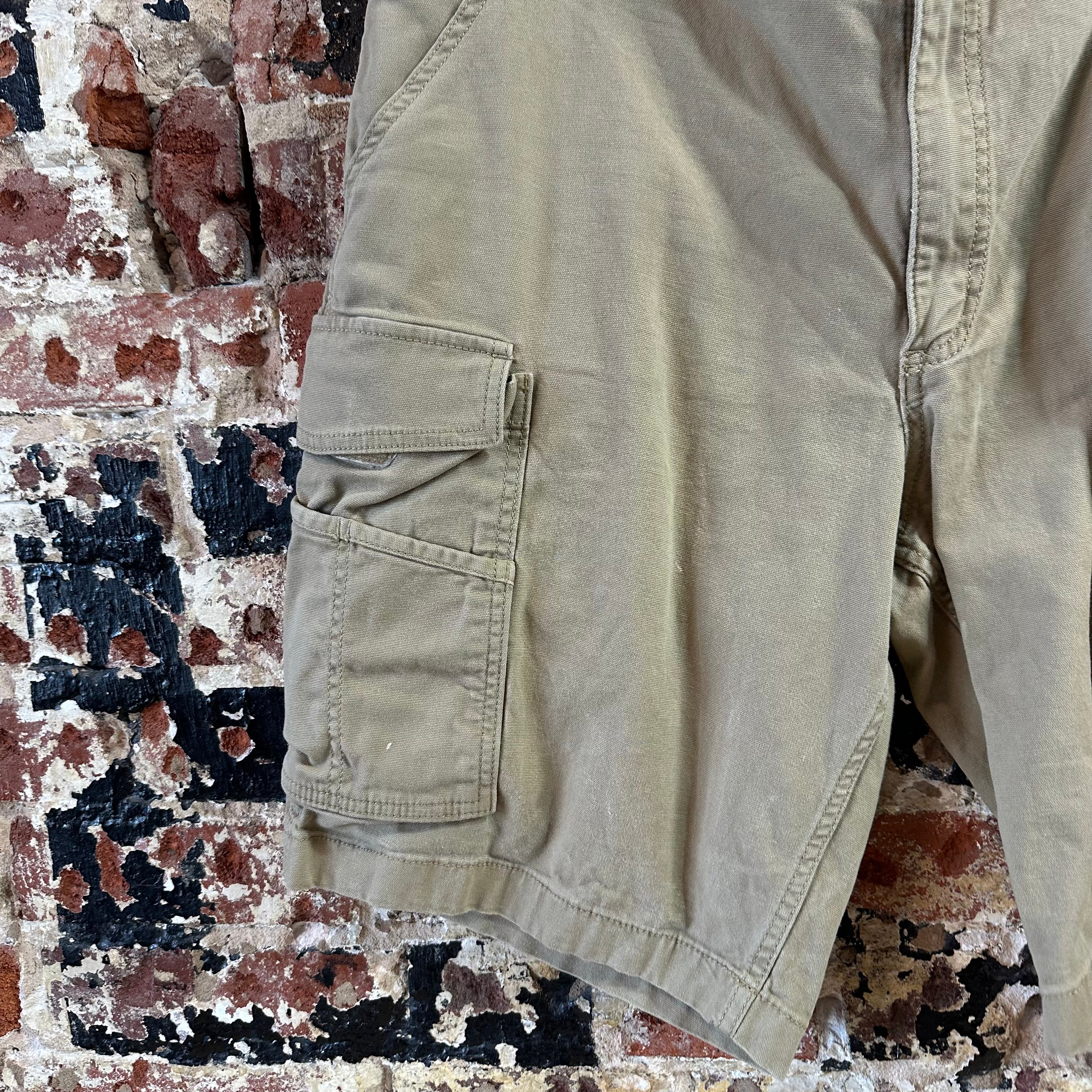 Carhartt Cargo Tan Shorts Mens 38