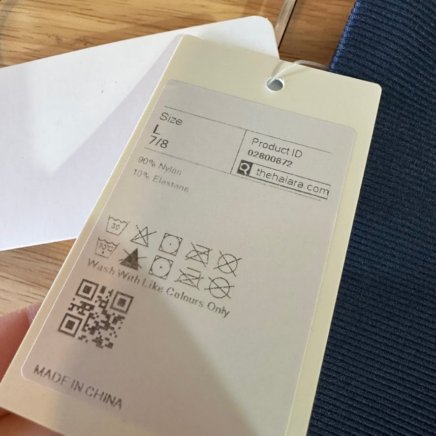 Halara Womens Large Navy Blue Leggings NEW