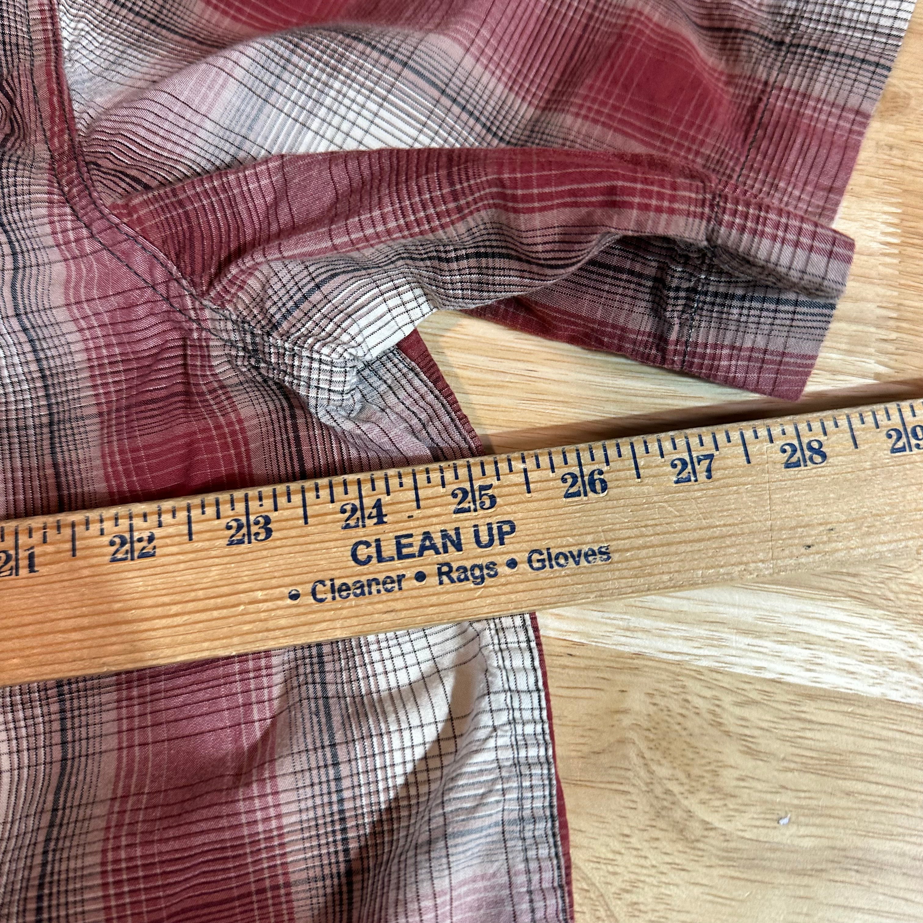 Carhartt Mens XL Short Sleeve Button Up