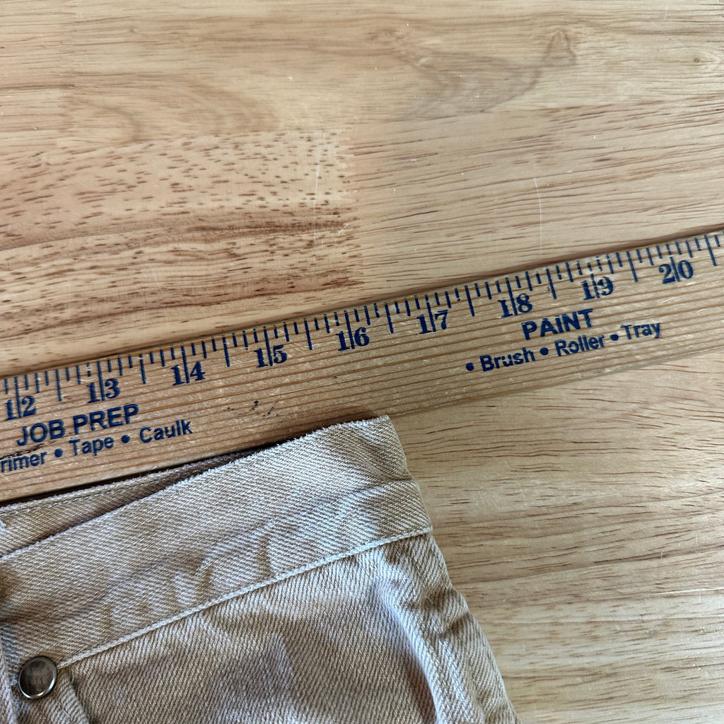 Wrangler Mens 32x34 Tan Jeans